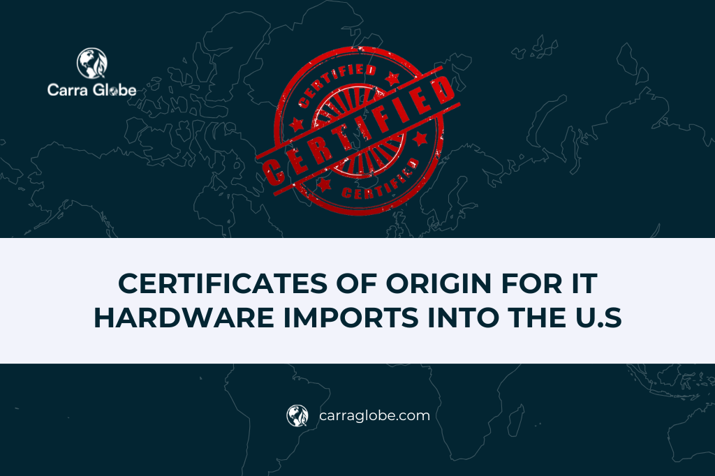 Certificates of Origin