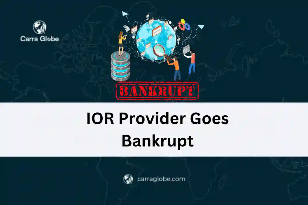 what happens when your IOR provider goes bankrupt