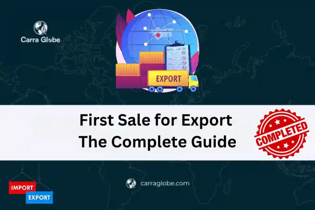 First Sale for Export