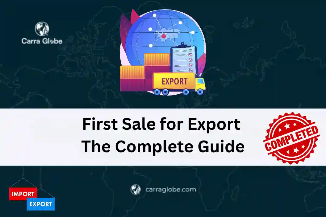 First Sale for Export