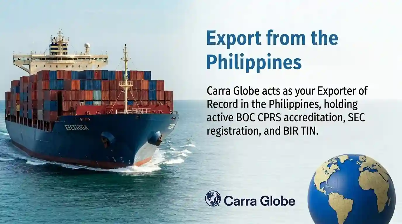 Exporter of Record in the Philippines