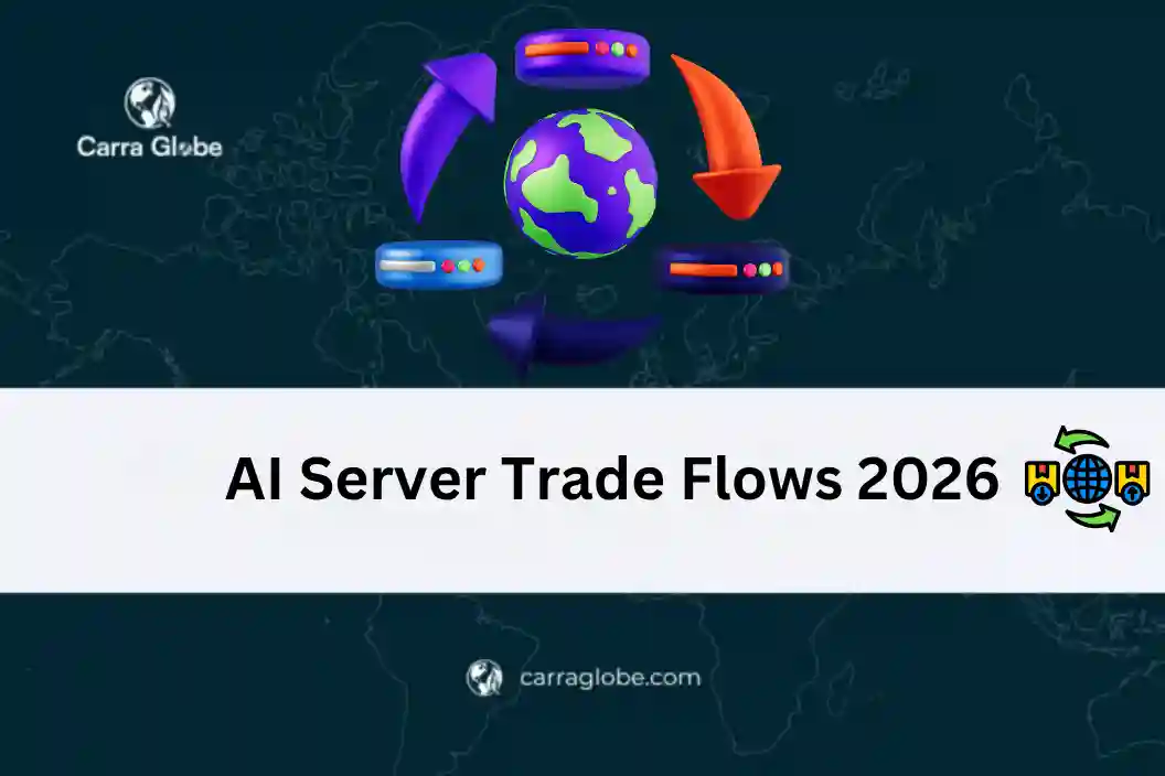 AI server trade flows