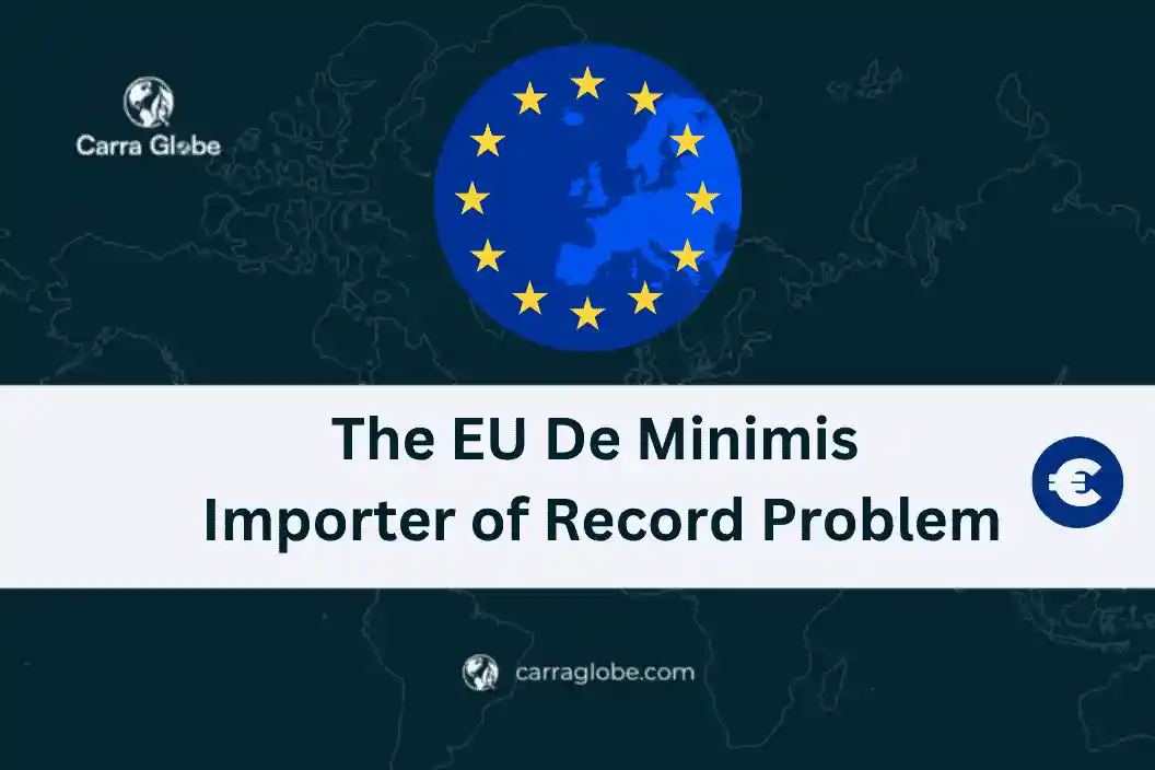 EU de minimis importer of record