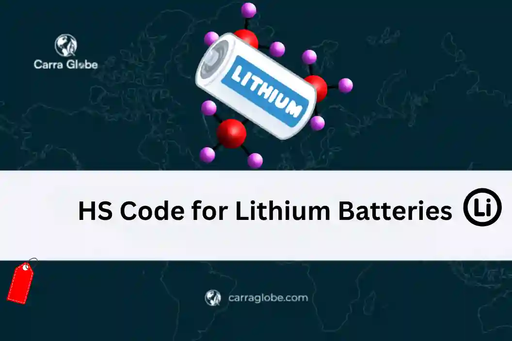 HS code for lithium batteries 8507