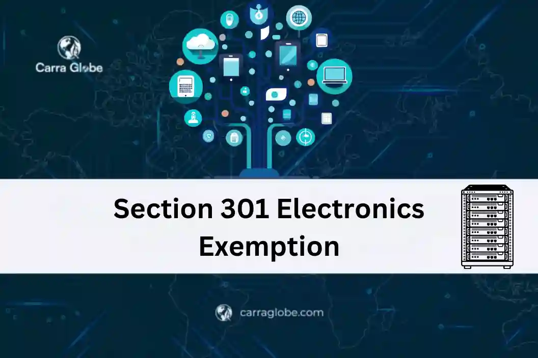 Section 301 electronics exemption