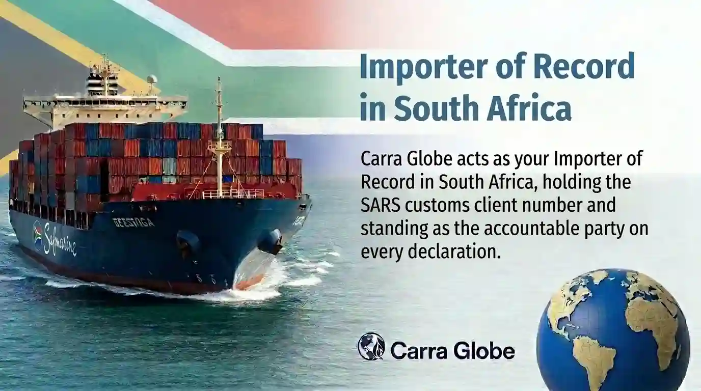Importer of Record in South Africa