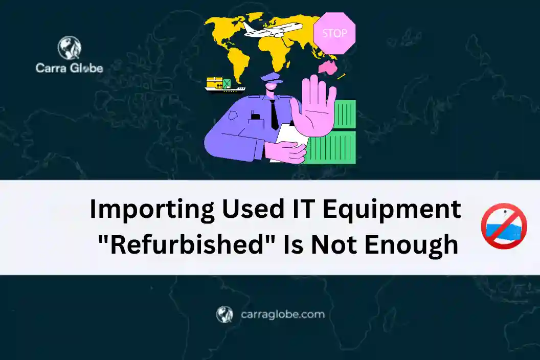 importing used IT equipment