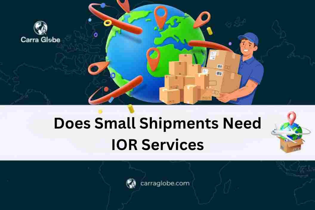 IOR for small shipment