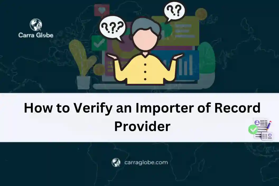 verify importer of record provider
